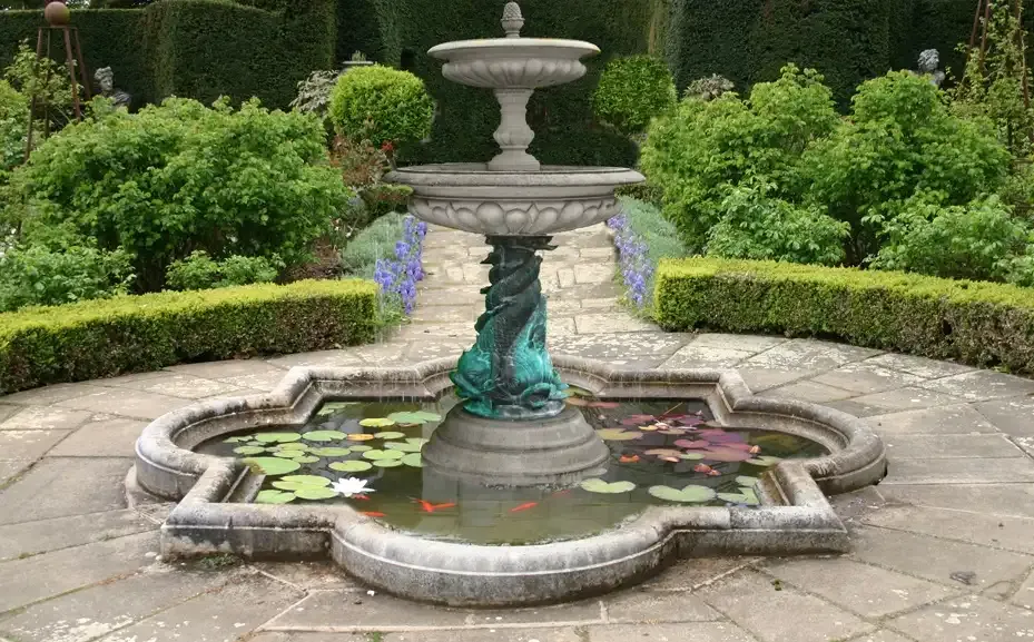 outdoor fountains